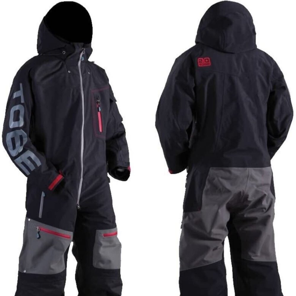 TOBE Privus Mono suit 2.0 Black/Red XS